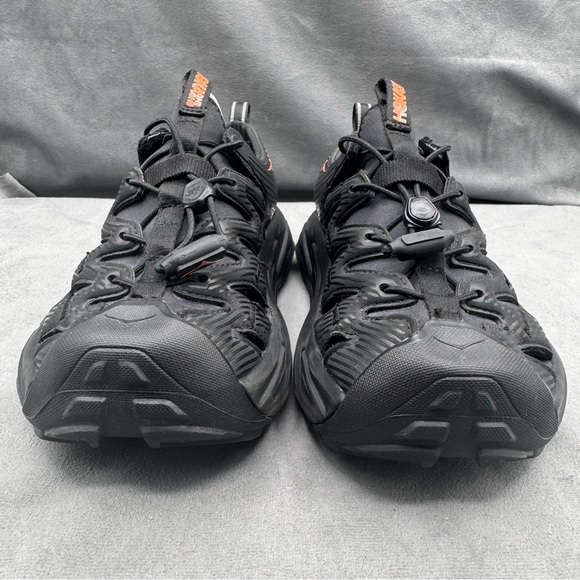 Hoka One One Hopara Hiking Sandals Black/Fusion Coral Women’s Size 7 - Picture 9 of 14